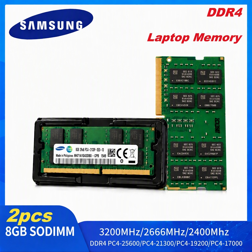 Samsung Laptop RAM DDR4 8GB SO - Ddr4 2400Mhz recension och pris