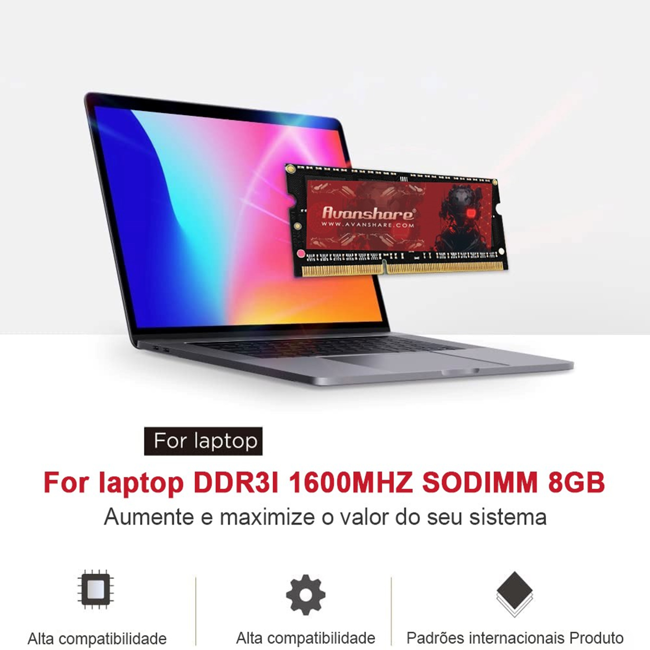 Avanshare Ram Memory DDR5 DDR4 - Ddr4 3200 16Gb recension och pris