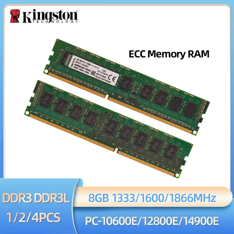 Kingston ECC Memoria RAM 8GB D - Ecc Ram Server recension och pris