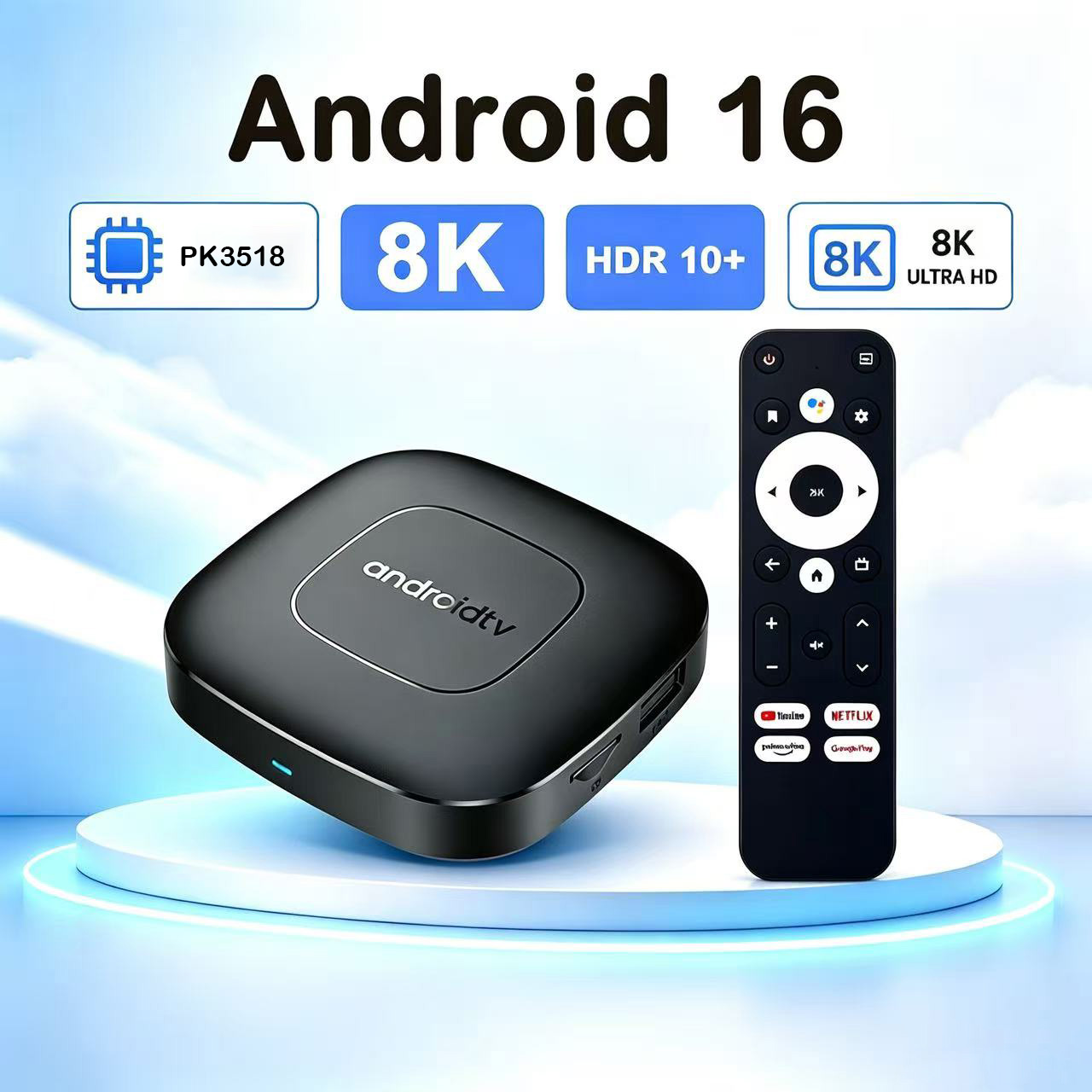 Android 16 Smart TV Box 8GB 12 - Ddr3 8Gb recension och pris