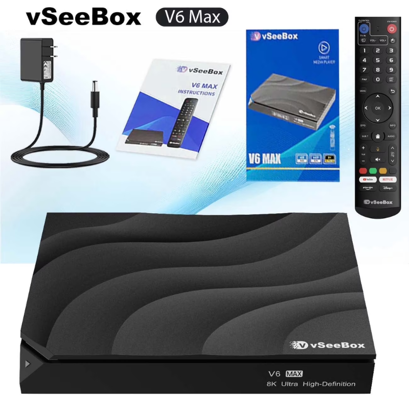 vSeeBox V6 Max | 64GB 8K HD |  - Ddr3 8Gb recension och pris