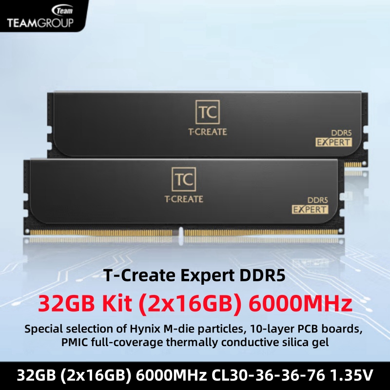 TEAMGROUP T-Create Expert CL30 - Ram Memory Module recension och pris